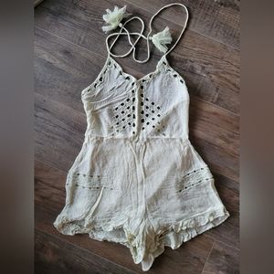 ale by alessandra x REVOLVE Carolina Romper in Sage Size S